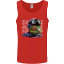A Chameleon Soldier Mens Vest Tank Top Red