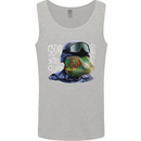 A Chameleon Soldier Mens Vest Tank Top Sports Grey