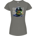 A Chameleon Soldier Womens Petite Cut T-Shirt Charcoal