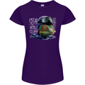 A Chameleon Soldier Womens Petite Cut T-Shirt Purple