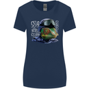 A Chameleon Soldier Womens Wider Cut T-Shirt Navy Blue