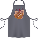 A Chicken Raised on Country Music Cotton Apron 100% Organic Steel