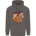 A Chicken Raised on Country Music Mens 80% Cotton Hoodie Charcoal