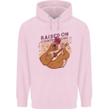A Chicken Raised on Country Music Mens 80% Cotton Hoodie Light Pink
