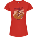 A Chicken Raised on Country Music Womens Petite Cut T-Shirt Red