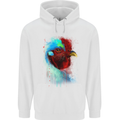 A Chicken Watercolour Childrens Kids Hoodie White