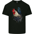 A Chicken Watercolour Kids T-Shirt Childrens Black