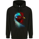 A Chicken Watercolour Mens Hoodie Black
