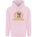 A Chihuahua Dog Childrens Kids Hoodie Light Pink