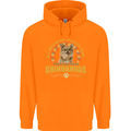 A Chihuahua Dog Childrens Kids Hoodie Orange