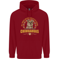A Chihuahua Dog Childrens Kids Hoodie Red