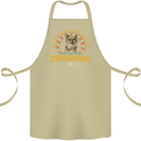 A Chihuahua Dog Cotton Apron 100% Organic Khaki