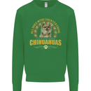 A Chihuahua Dog Kids Sweatshirt Jumper Irish Green