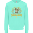 A Chihuahua Dog Kids Sweatshirt Jumper Peppermint