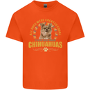 A Chihuahua Dog Kids T-Shirt Childrens Orange