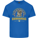 A Chihuahua Dog Kids T-Shirt Childrens Royal Blue
