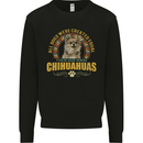 A Chihuahua Dog Mens Sweatshirt Jumper Black