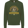 A Chihuahua Dog Mens Sweatshirt Jumper Forest Green