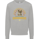 A Chihuahua Dog Mens Sweatshirt Jumper Sports Grey