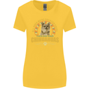 A Chihuahua Dog Womens Wider Cut T-Shirt Yellow