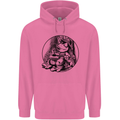 A Chilled Frog Playing the Guitar Guitarist Childrens Kids Hoodie Azalea
