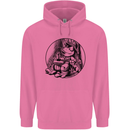 A Chilled Frog Playing the Guitar Guitarist Childrens Kids Hoodie Azalea