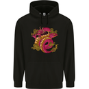 A Chinese Dragon Childrens Kids Hoodie Black