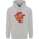 A Chinese Dragon Childrens Kids Hoodie Sports Grey