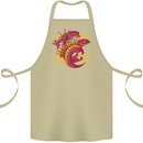 A Chinese Dragon Cotton Apron 100% Organic Khaki