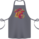 A Chinese Dragon Cotton Apron 100% Organic Steel
