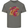 A Chinese Dragon Kids T-Shirt Childrens Charcoal