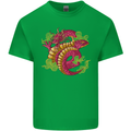 A Chinese Dragon Kids T-Shirt Childrens Irish Green