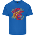 A Chinese Dragon Kids T-Shirt Childrens Royal Blue