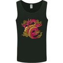 A Chinese Dragon Mens Vest Tank Top Black