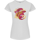 A Chinese Dragon Womens Petite Cut T-Shirt White