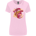 A Chinese Dragon Womens Wider Cut T-Shirt Light Pink