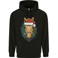 A Christmas Horse Equestrian Childrens Kids Hoodie Black