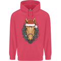 A Christmas Horse Equestrian Childrens Kids Hoodie Heliconia