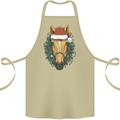 A Christmas Horse Equestrian Cotton Apron 100% Organic Khaki