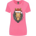 A Christmas Horse Equestrian Womens Wider Cut T-Shirt Azalea