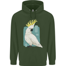 A Cockatoo Childrens Kids Hoodie Forest Green