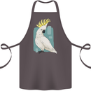 A Cockatoo Cotton Apron 100% Organic Dark Grey