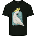 A Cockatoo Mens Cotton T-Shirt Tee Top Black