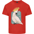 A Cockatoo Mens Cotton T-Shirt Tee Top Red