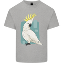 A Cockatoo Mens Cotton T-Shirt Tee Top Sports Grey