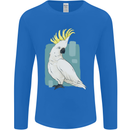 A Cockatoo Mens Long Sleeve T-Shirt Royal Blue