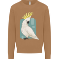 A Cockatoo Mens Sweatshirt Jumper Caramel Latte