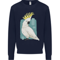 A Cockatoo Mens Sweatshirt Jumper Navy Blue