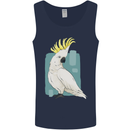 A Cockatoo Mens Vest Tank Top Navy Blue