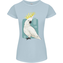 A Cockatoo Womens Petite Cut T-Shirt Light Blue